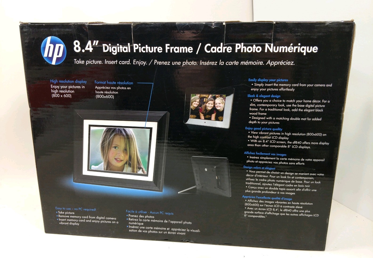 New HP 8.4″ Digital Picture Frame