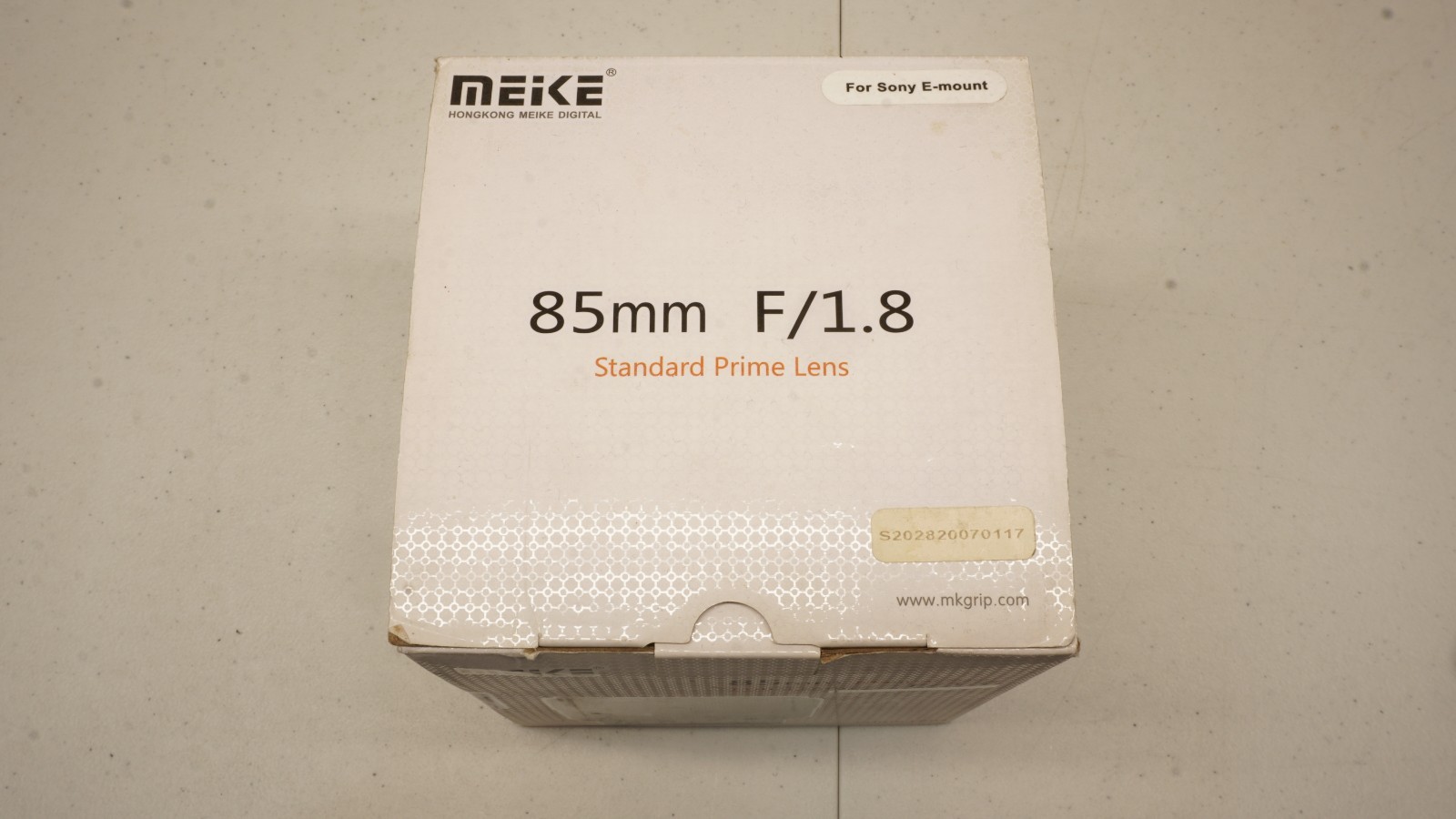 Meike 85mm f/1.8 Manual Focus Portrait Lens Full Frame Prime Lens Sony E-mount