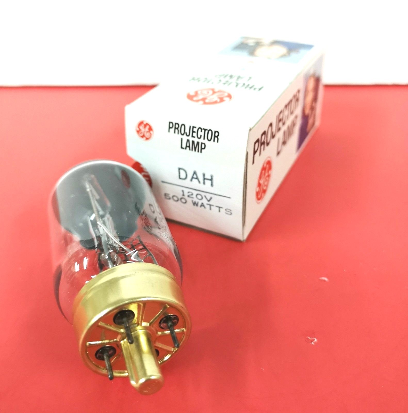 DAH 500W 120V (DEK-DFW-DHN-DJH) Photo Projection LIGHT BULB LAMP NEW GE 29702