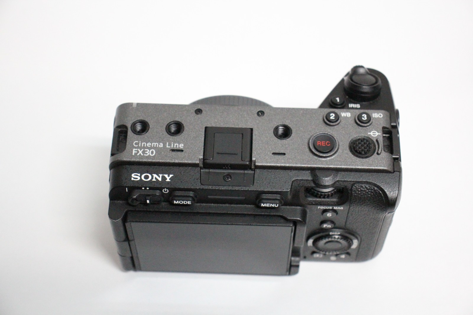 Sony camera FX30 Digital Cinema with Sony Tough 160GB CFexpress Type A card
