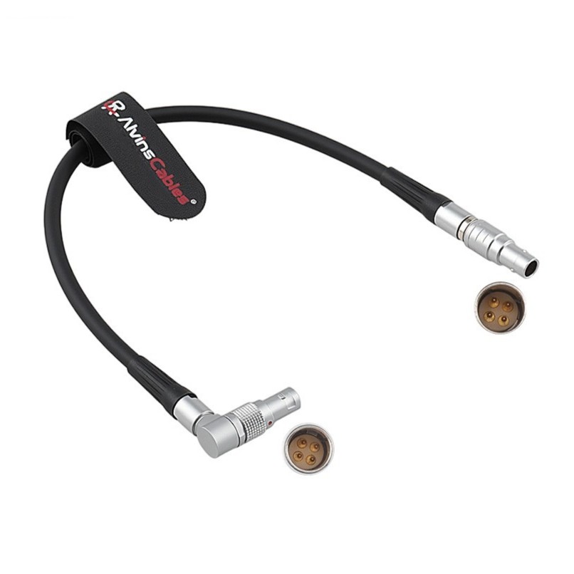 30cm Control Cable for Arri RIA-1 to Ward’s Sniper Mark3 4Pin Right-A Data Cable