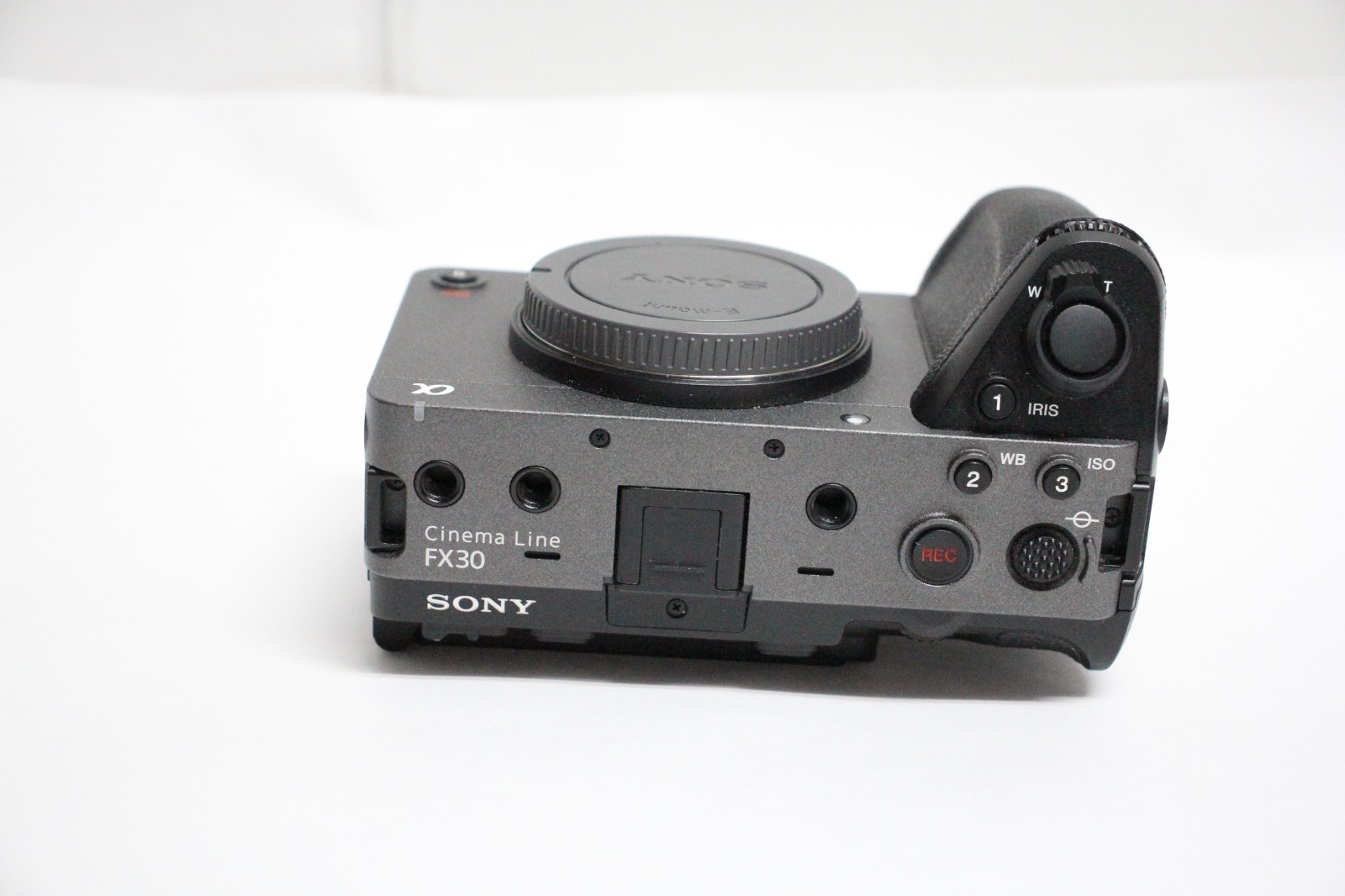 Sony camera FX30 Digital Cinema with Sony Tough 160GB CFexpress Type A card