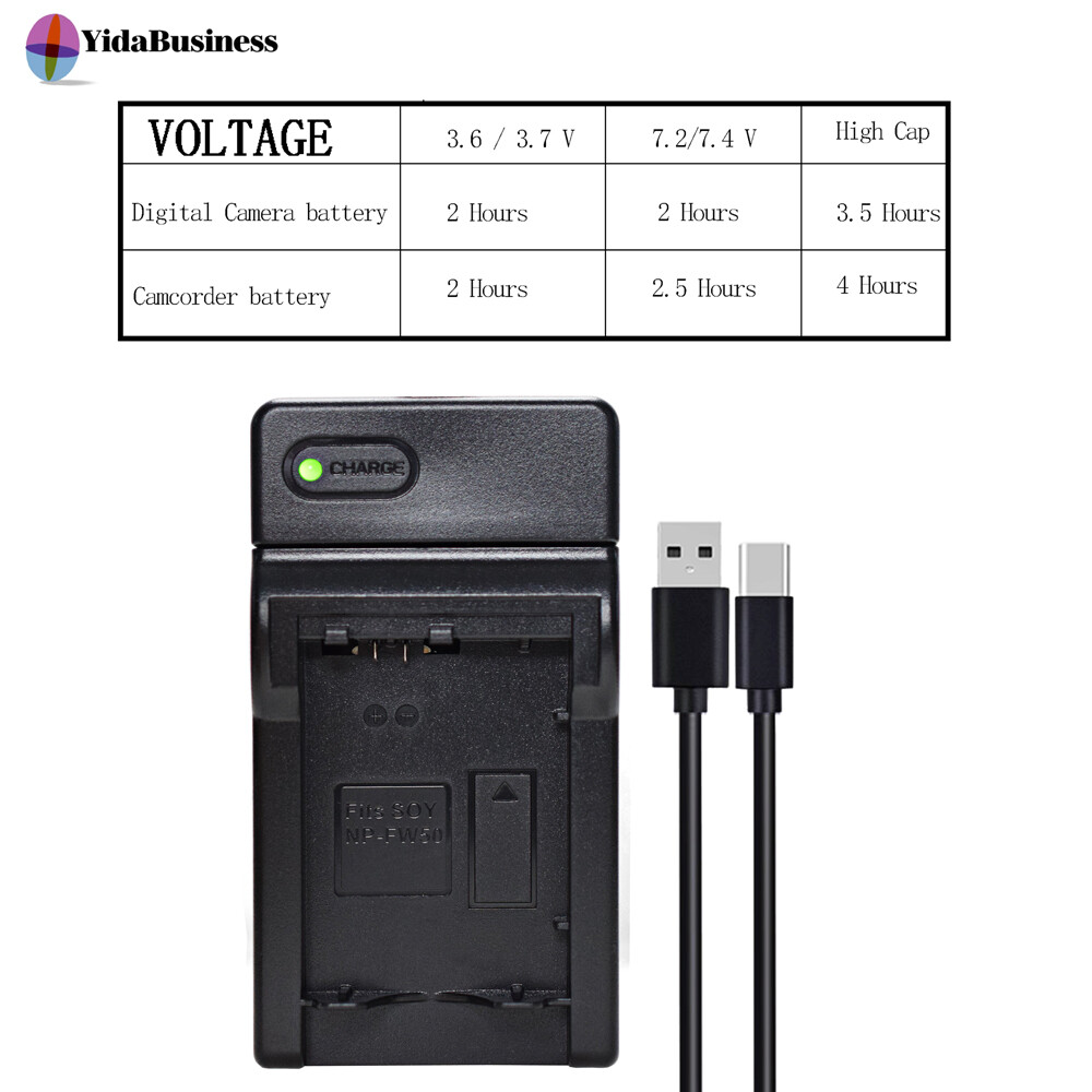 NP-FW50 Battery +Charger for Sony Camera BC-VW1 BCTRW A7 ILCE-7 A7K ILCE-7K A7M2