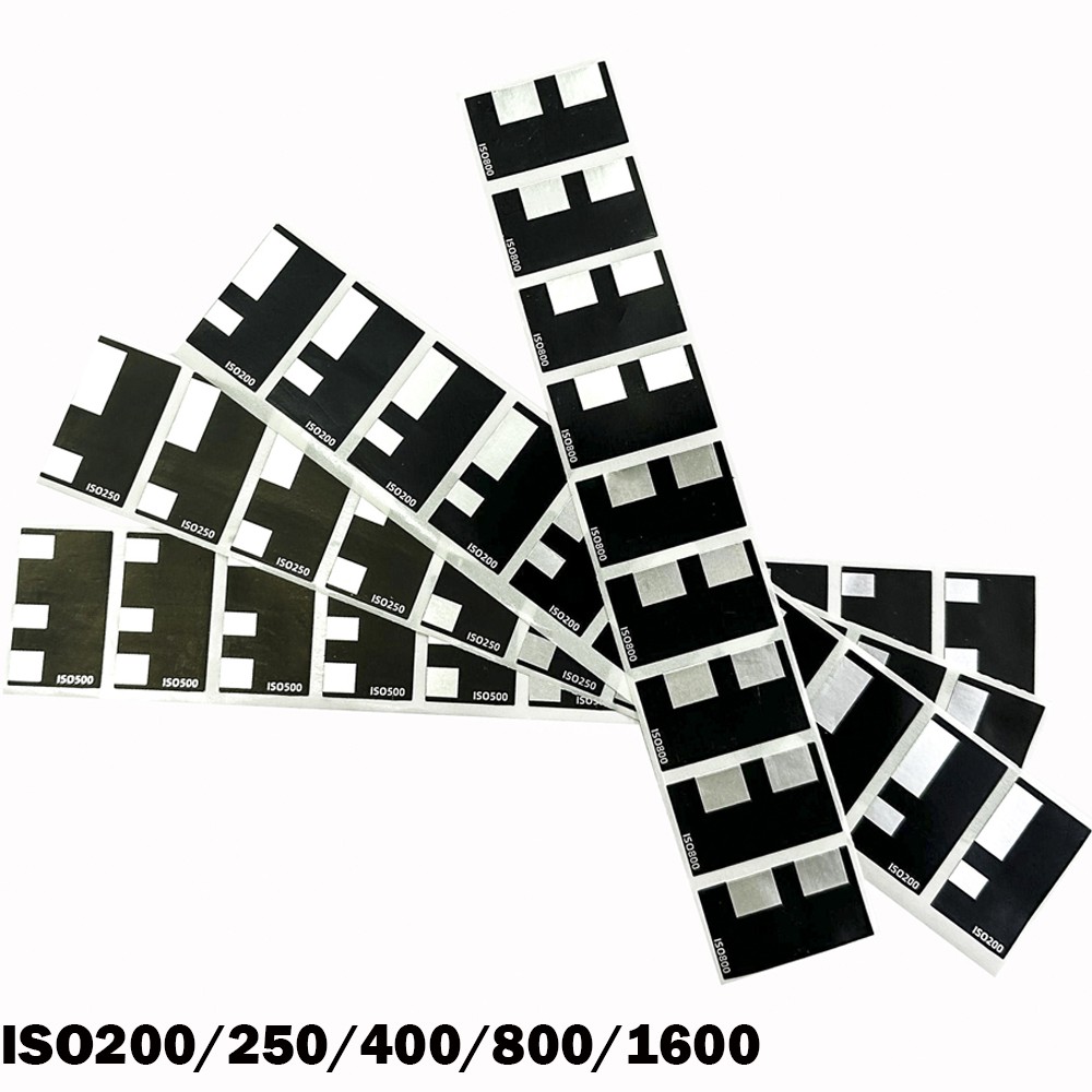 10Pack 135 Film Cassette DX Coded Sticker for ISO250 200 400 800 1600