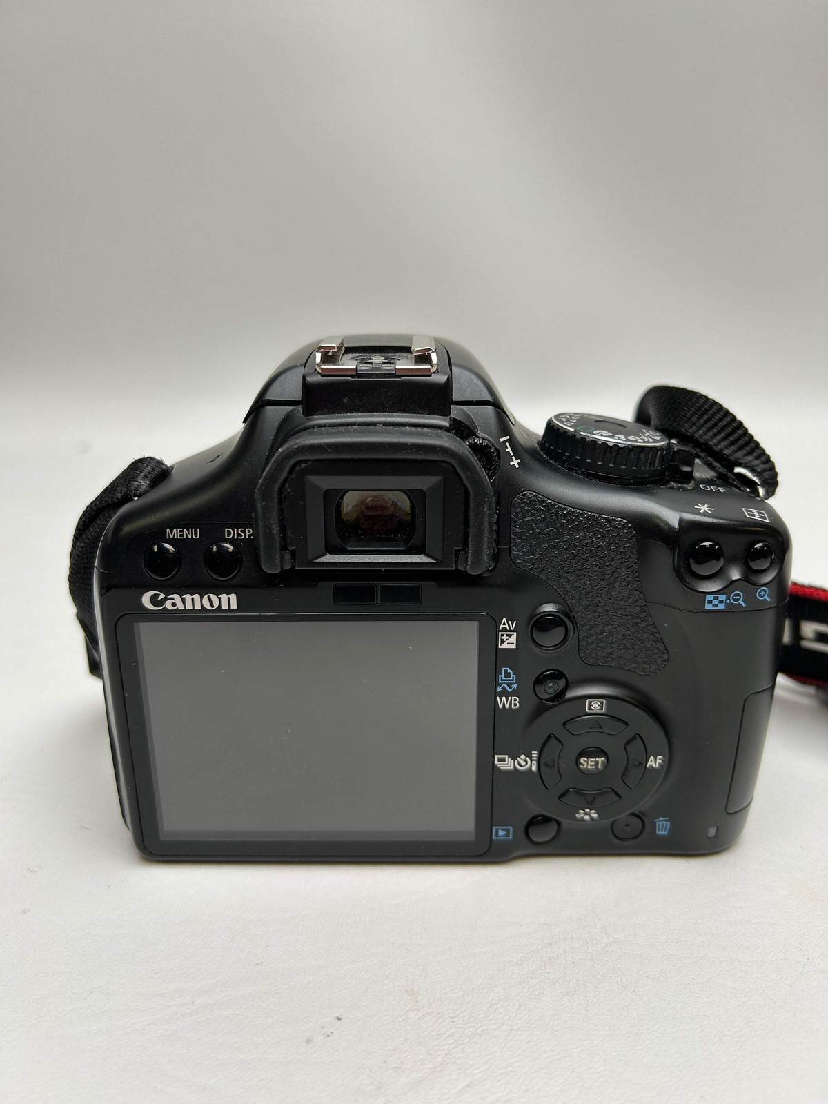 Broken Canon EOS Rebel XSi 12.2MP Digital SLR Camera Black/ No Power