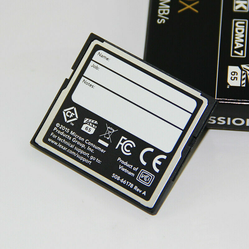 New For Lexar 16/32/64/128GB 1066X Compact Flash CF Memory Card UDMA7 For Camera
