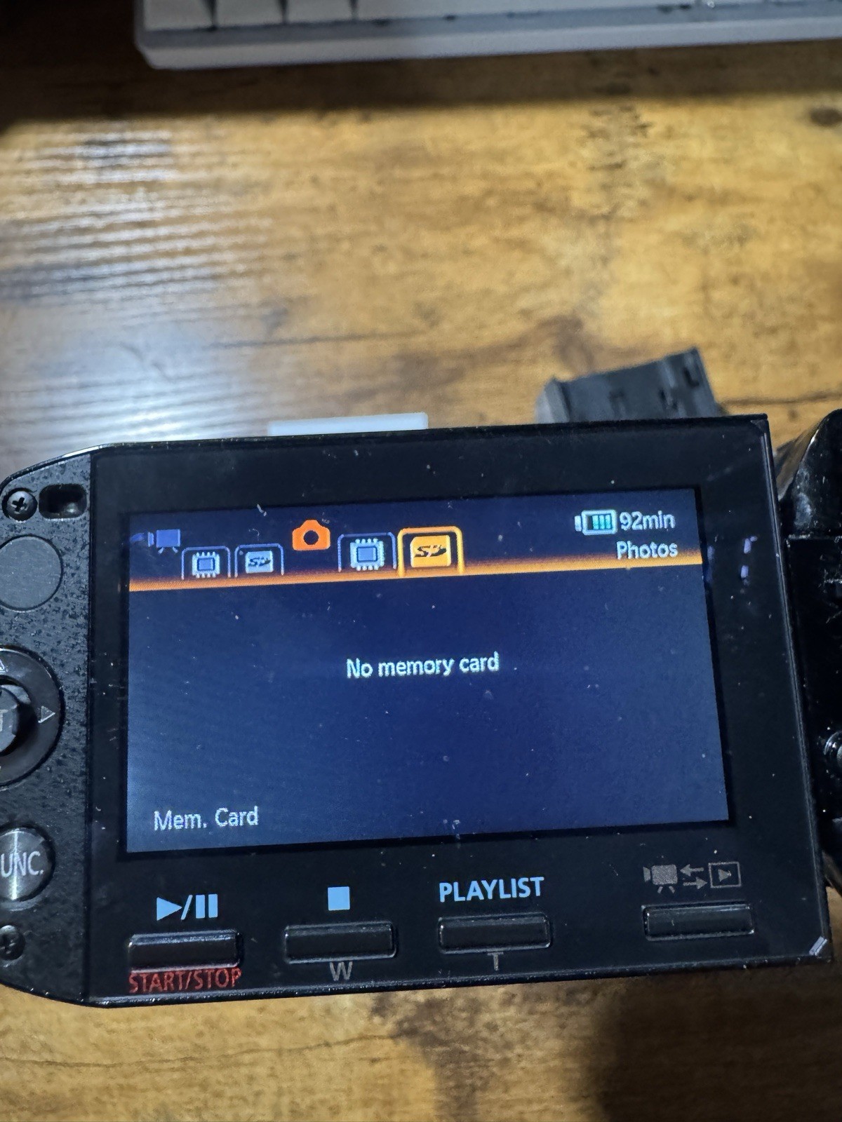 Canon VIXIA HF S11 HD Camcorder 64GB 10x Zoom Tested Works Battery Charger