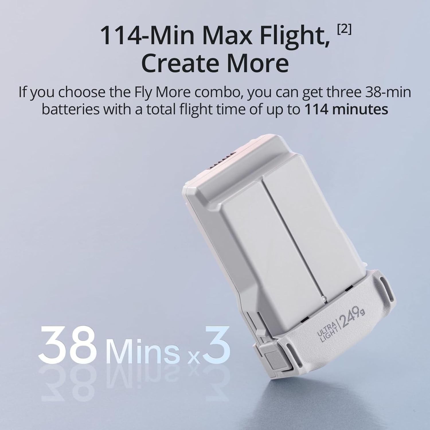 DJI Mini 3 Fly More Combo Drone (DJI RC),4K UHD,38kph (Level 5) Wind Resistant
