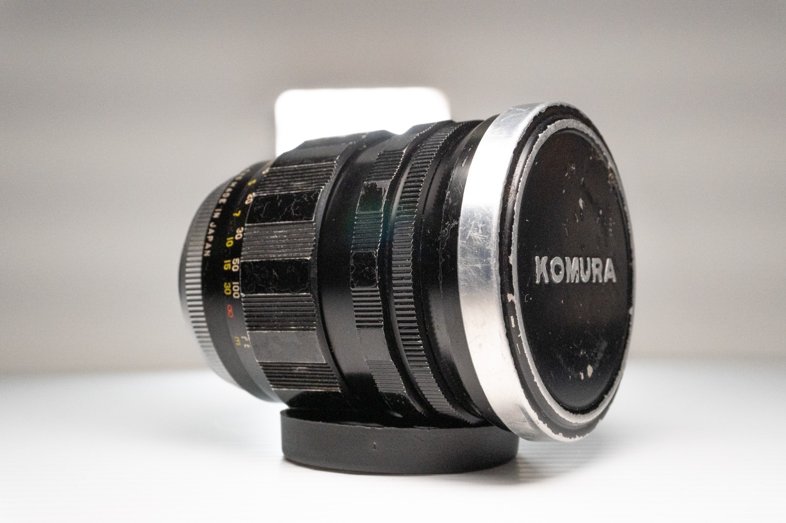 Rare Komura Sankyo Kohki 100mm f/1.8 Uni-P Manual Focus Lens Made in Japan