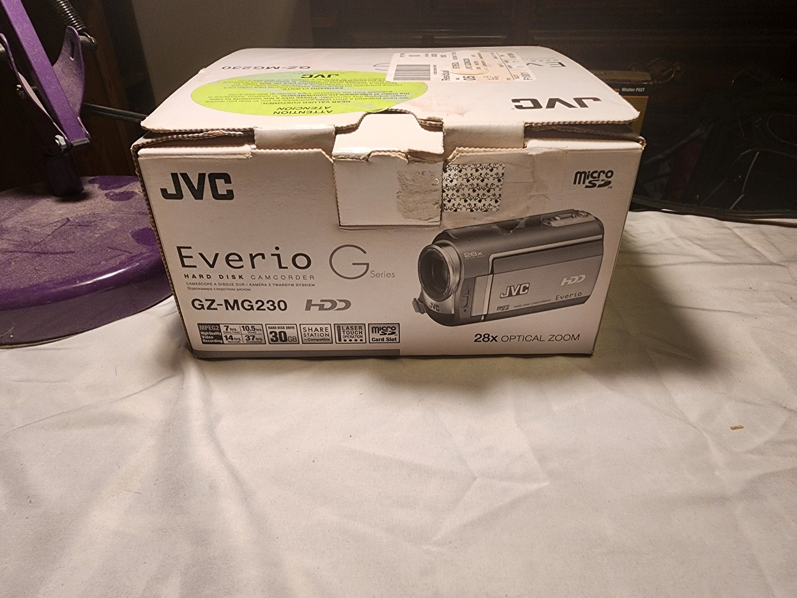 JVC Everio GZ-MG230 Flash Media, Hard Drive Camcorder