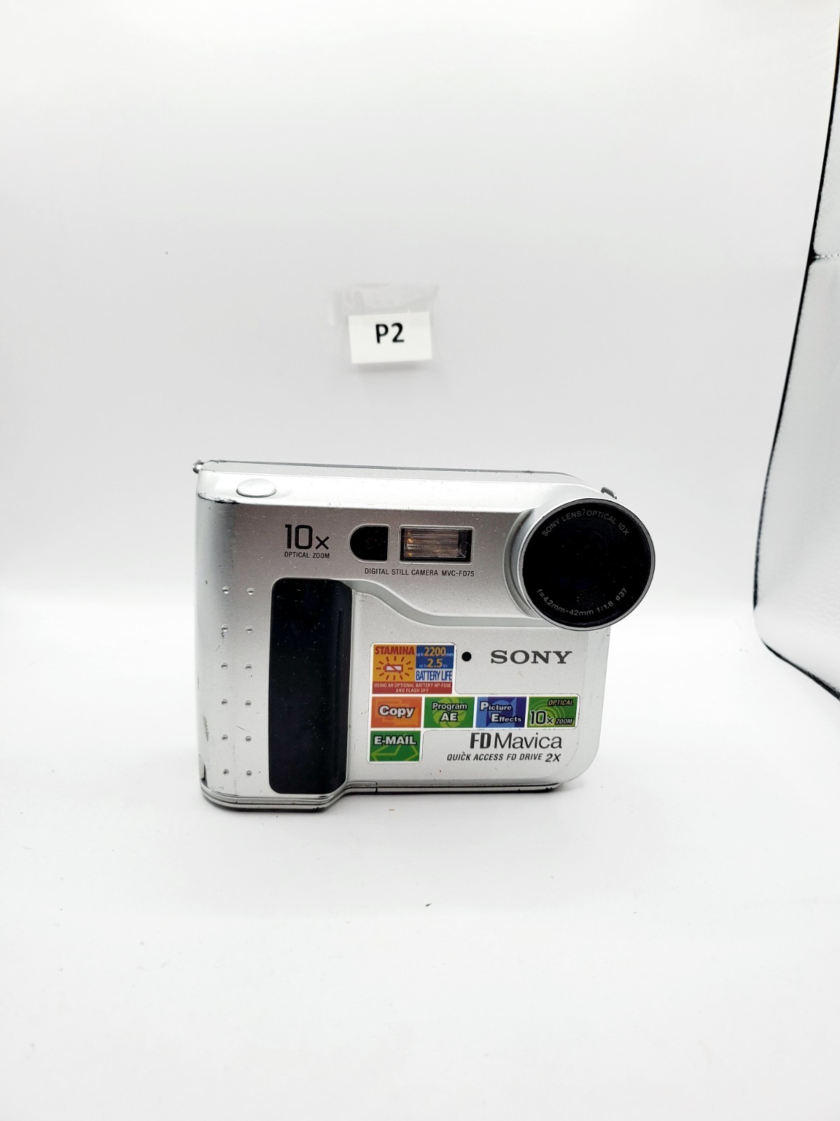 Sony MVC-FD75 Mavica SN1457721 0.3MP Digital Camera No Battery TESTED