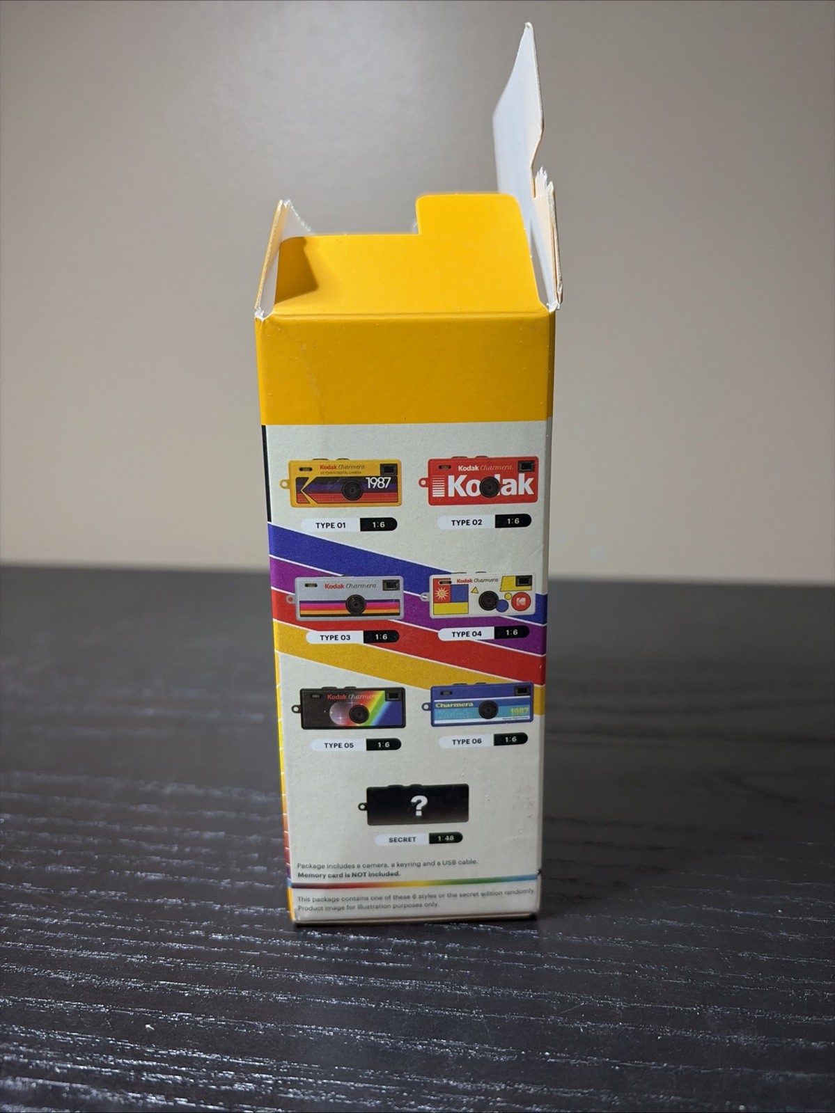 Kodak Charmera 1987 Keychain Digital Camera | Type 3 Rainbow |