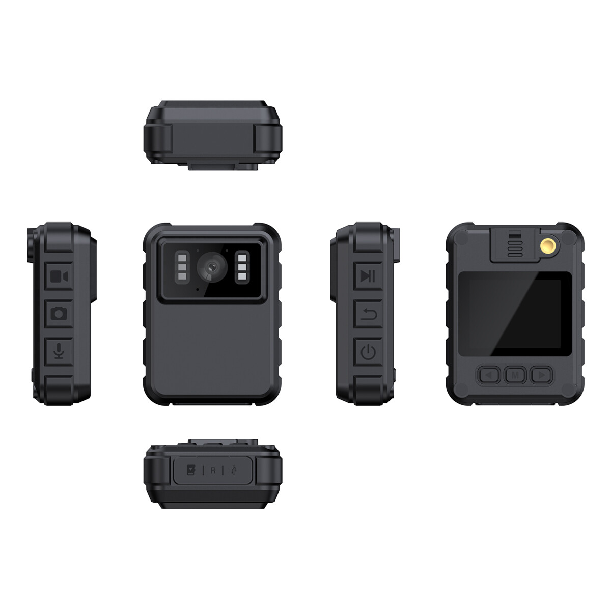 1080P Audio Video DVR IR Night Cam WIFI HD 4K Camcorder Mini Police Body Camera.