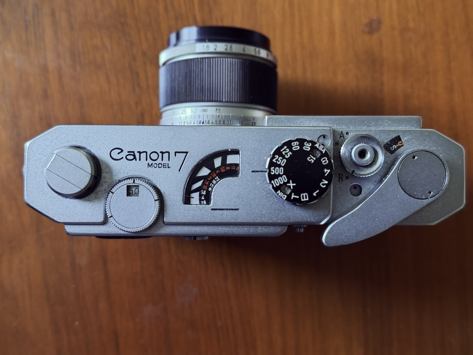 Canon Model 7 – Rangefinder w/ 50mm 1.8 lens – USA Seller – tested & working!
