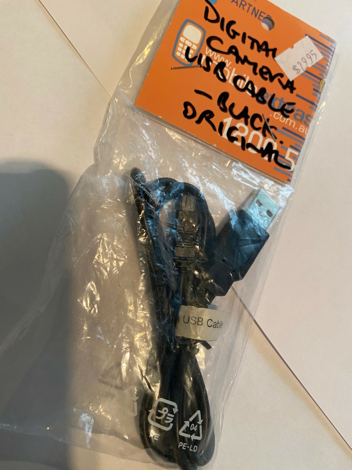 USB Interface Cable to suit Digital Camera. Brand New & Sealed Original package.