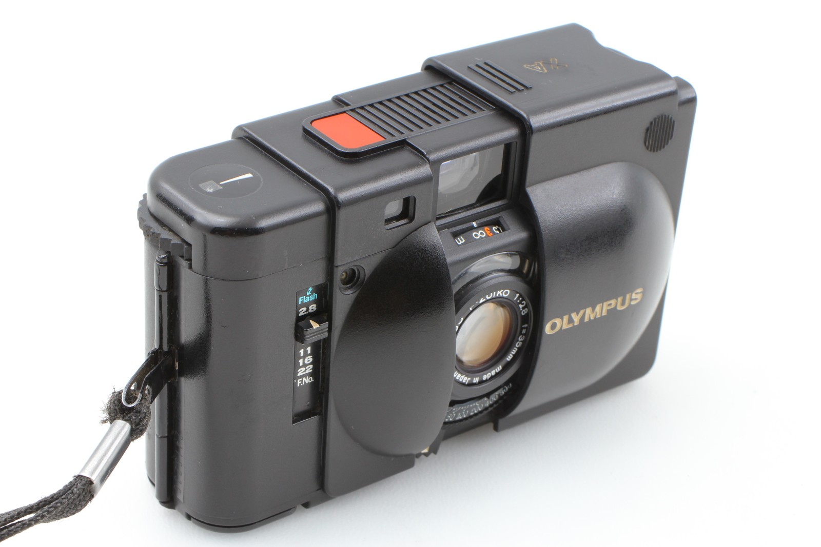 [N MINT w/ Flash, Manual] Olympus XA 35mm Rangefinder Film Camera A11 From JAPAN