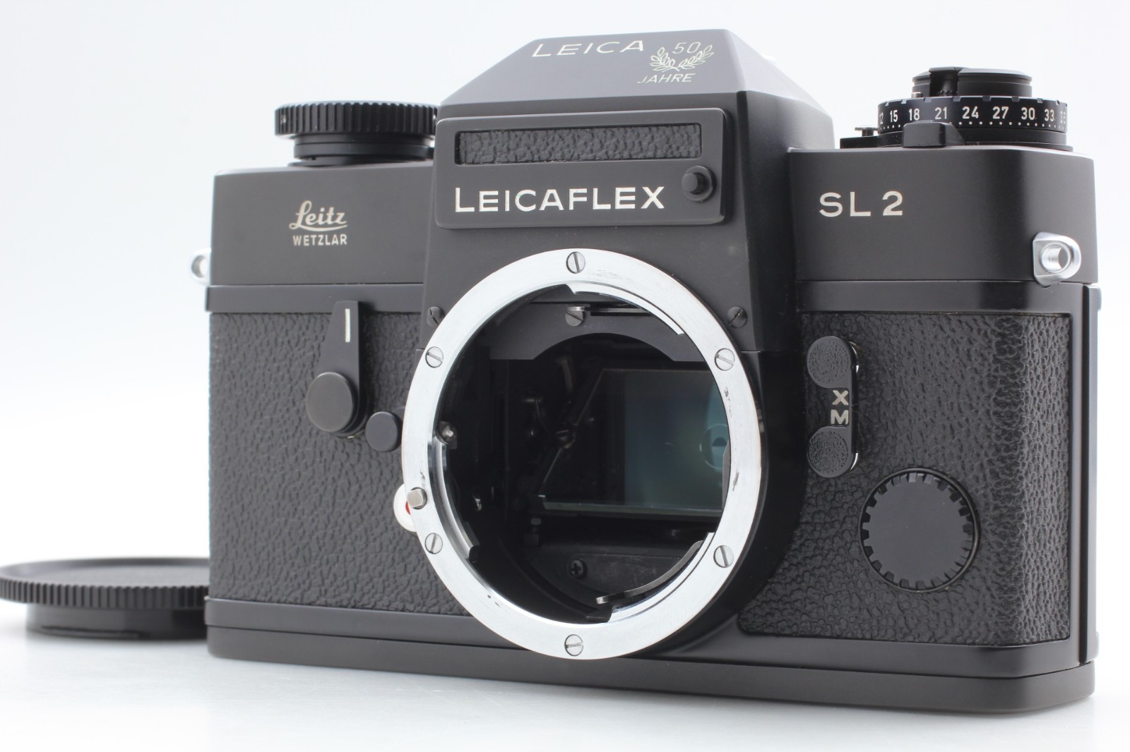 Meter Works “TOP MINT+++” Leicaflex SL2 Black JAHRE 50 Years Edition From JAPAN