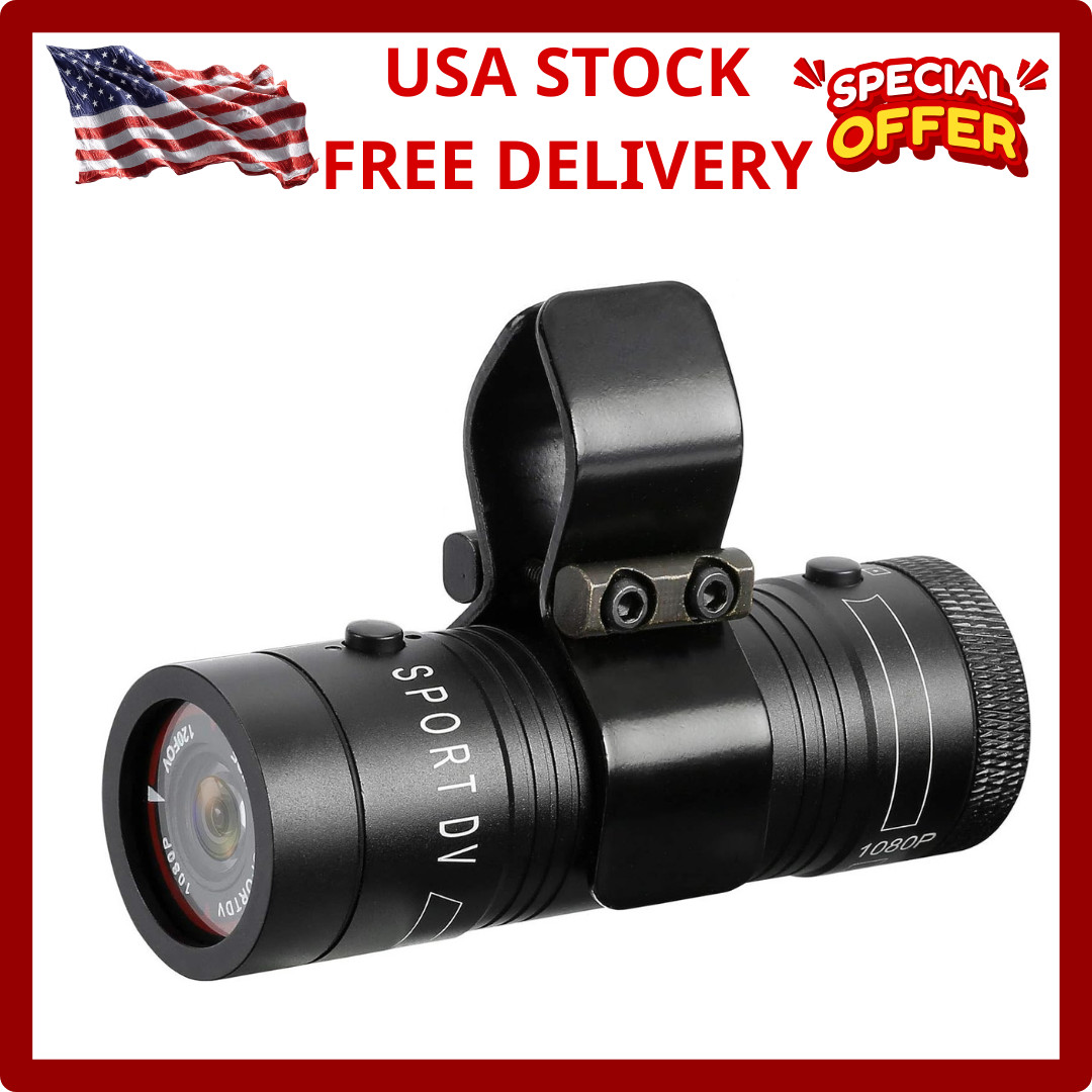Shotgun Camera,1080P Full HD Sports Action Video Camera for Clay Sh… Fast Ship