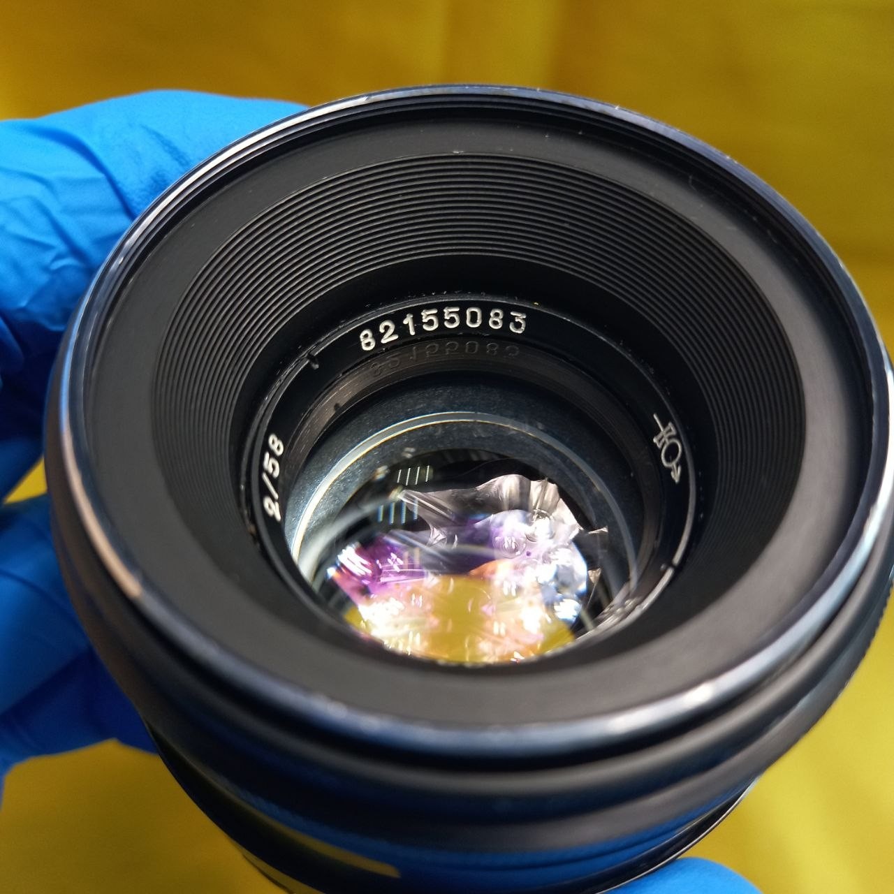 Old Helios 44-2 f/2 58mm M42 Mount #82155083 + Front Cap