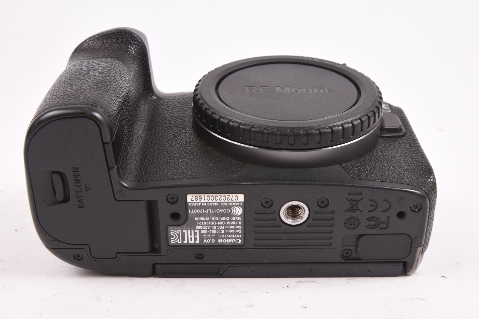 Canon EOS R 30.3MP Mirrorless Camera Body Shutter Count 123,000 READ #T-01687