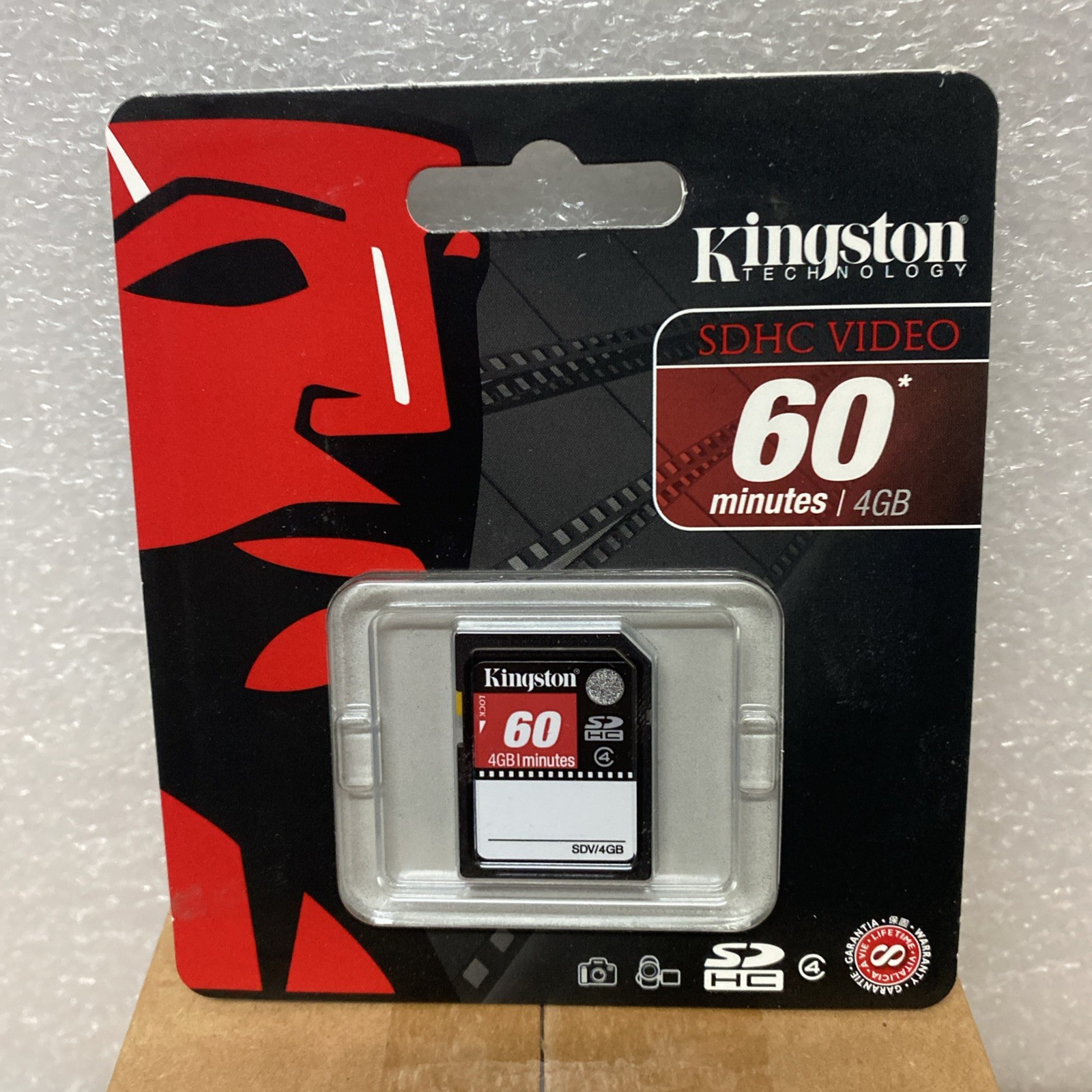 Kingston 4GB SDHC Memory Card Class 4