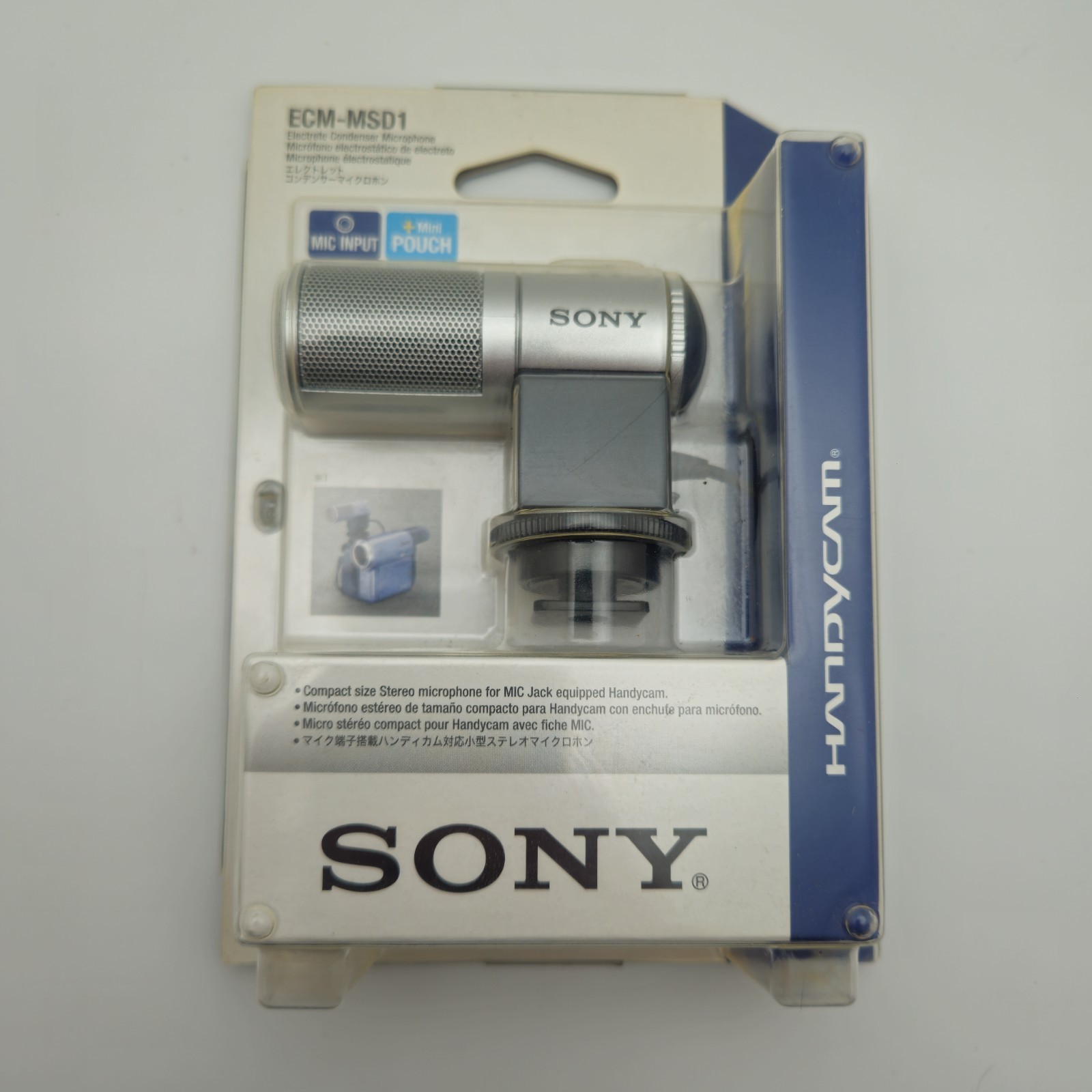 Sony Stereo Zoom Camcorder Microphone for DCRHC20/30/40/65/85 (ECM-MSD1)