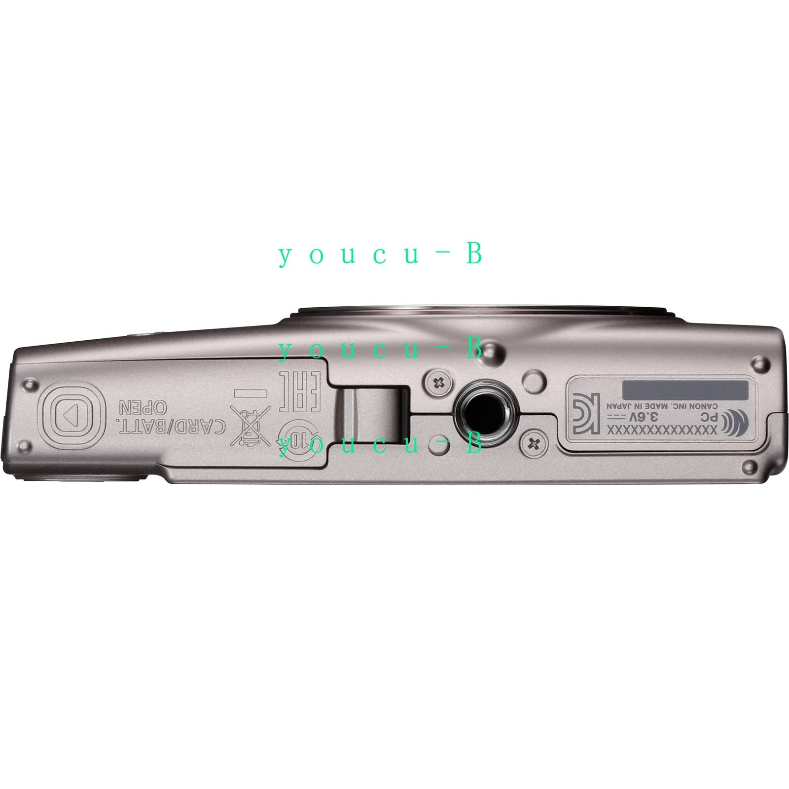 Canon PowerShot ELPH 360 HS/ IXUS 285 HS 12X Optical Zoom Digital Camera -Silver