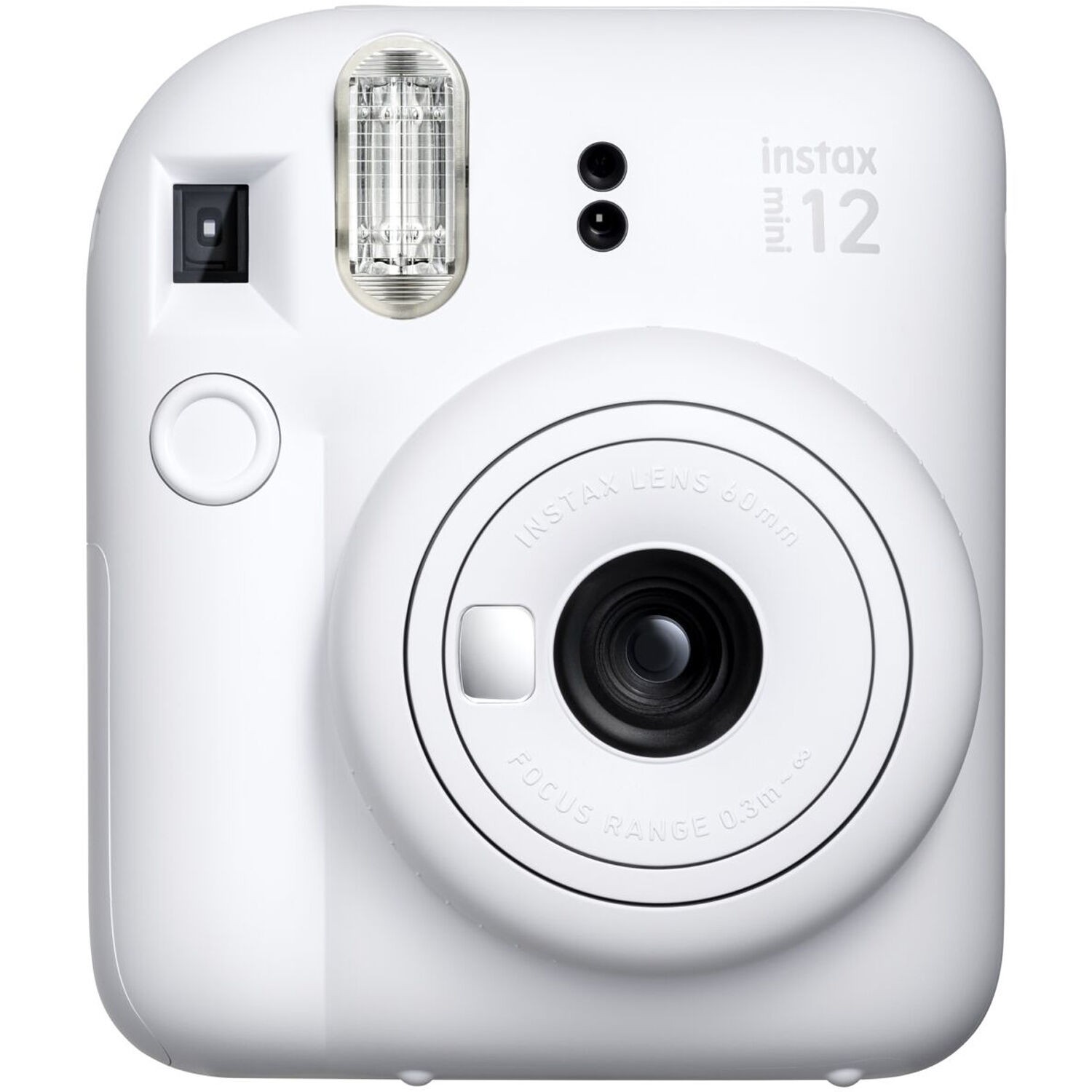 Fujifilm INSTAX MINI 12 Instant Film Camera with Instant Film – Clay White