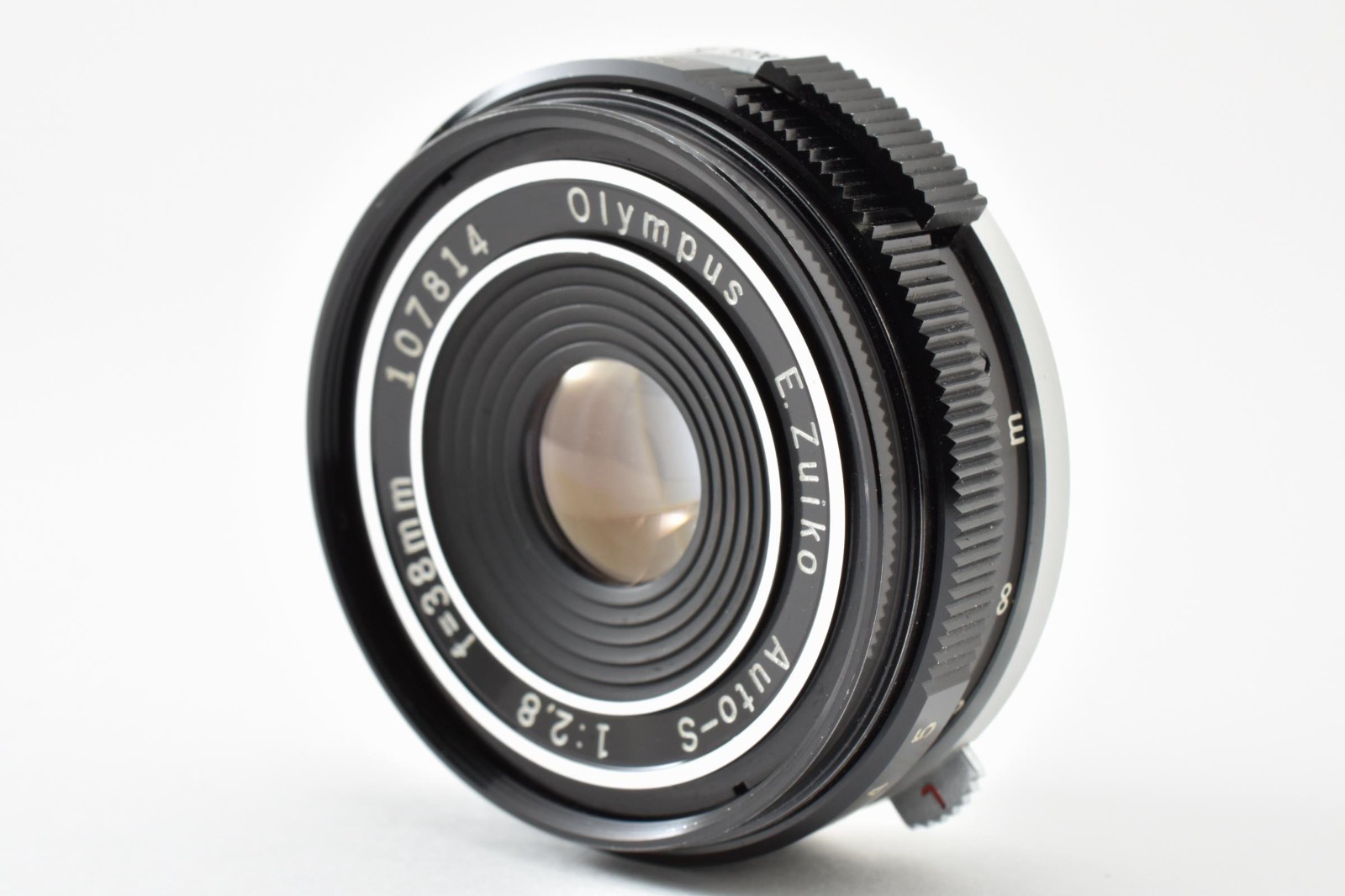 [Mint] Olympus E.Zuiko Auto-S 38mm F2.8 Pancake lens from Japan #800