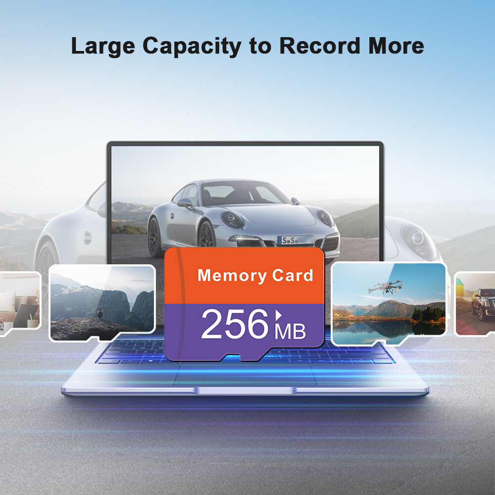 256MB 10pcs Micro SD Card Memory Card Secure Digital Flash Memory TF SD Card