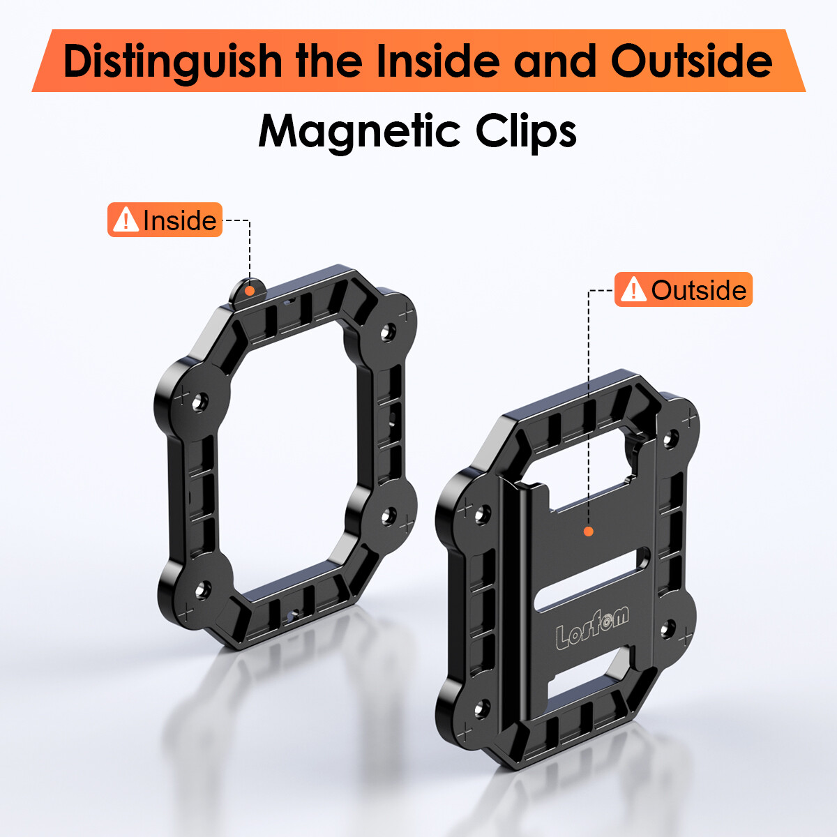 BOBLOV Strong Magnetic Suction Back Clip Mount/Chest Vest for all Body Camera