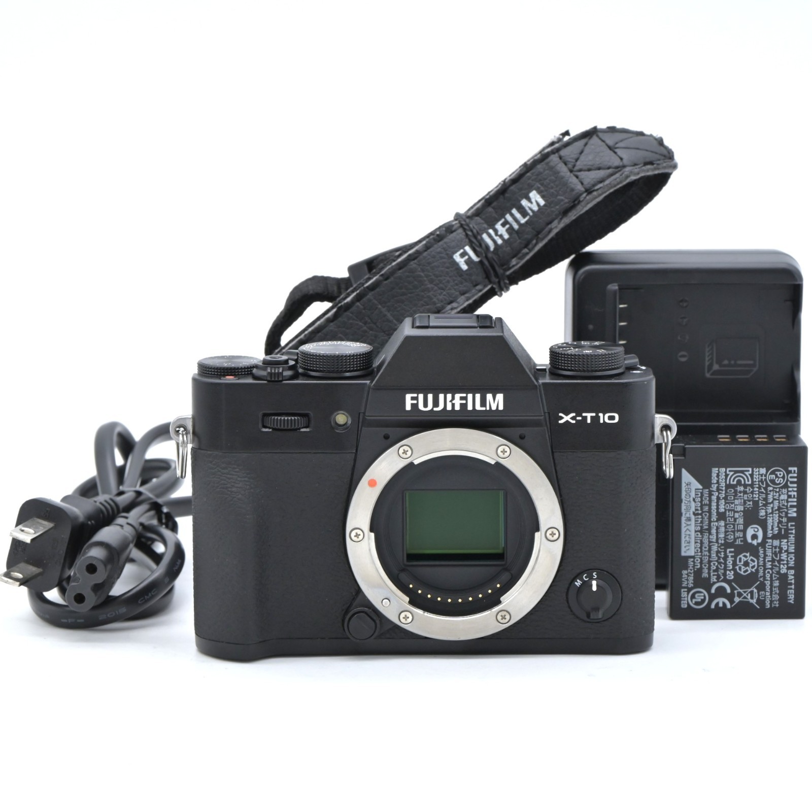 Fujifilm X-T10 Mirrorless Digital Camera 16MP Black [Top Mint] US Stock