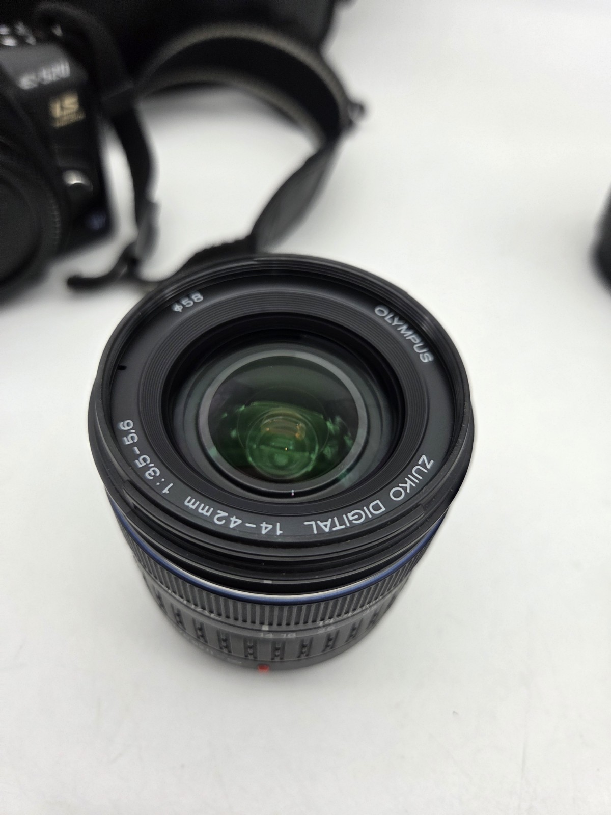 Olympus Evolt E-520 10.0MP Camera w/14-42 & 40-150 Lens Tested And Working
