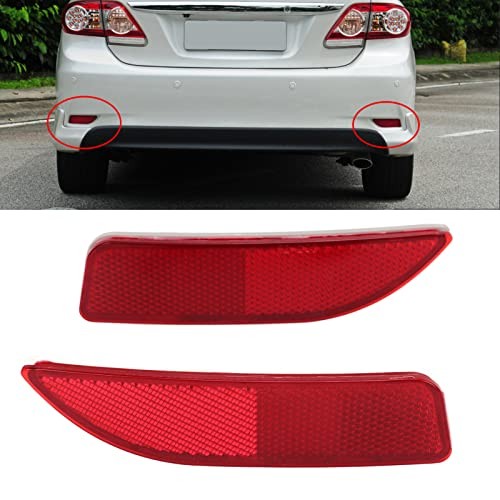 Rear Bumper Reflector Light Set – 2-Pack Left & Right Replacement Lamp