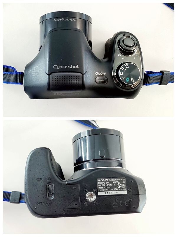 【Nr. MIN】Sony CyberShot DSC-H200 Digital Camera 20.1MP 26x Zoom – Black -Tested