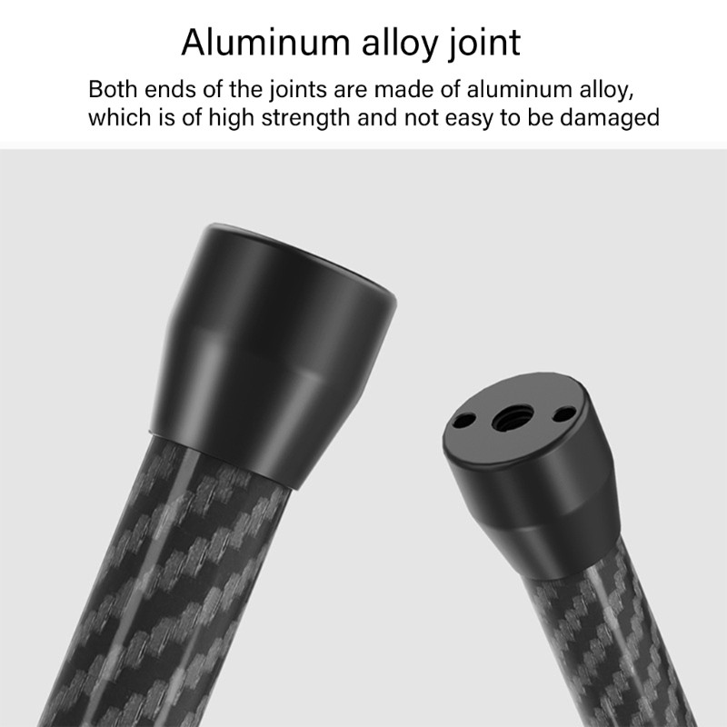 1/4 Female Attachment High Strength Carbon Fiber Connection Rod For Extending