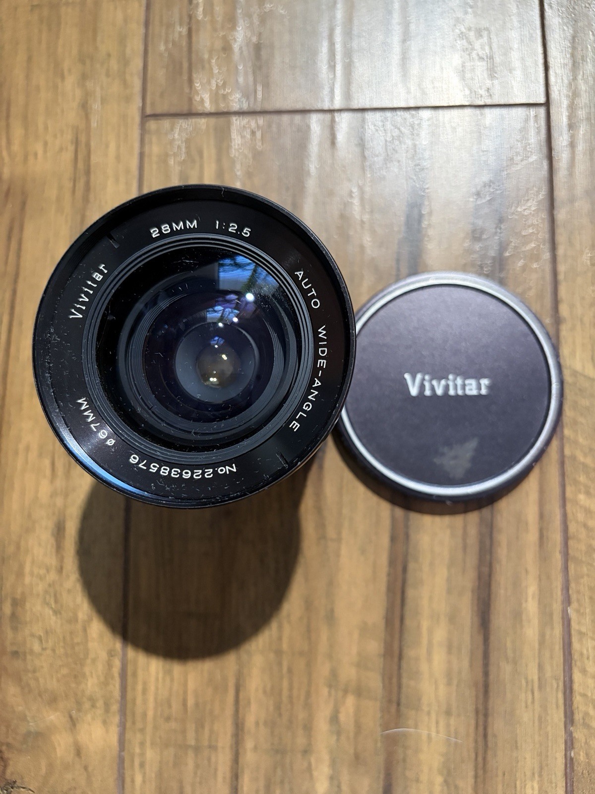 Vivitar Auto Wide-Angle 28mm f/2.5 Manual Focus Wide Angle Screw Mount Lens