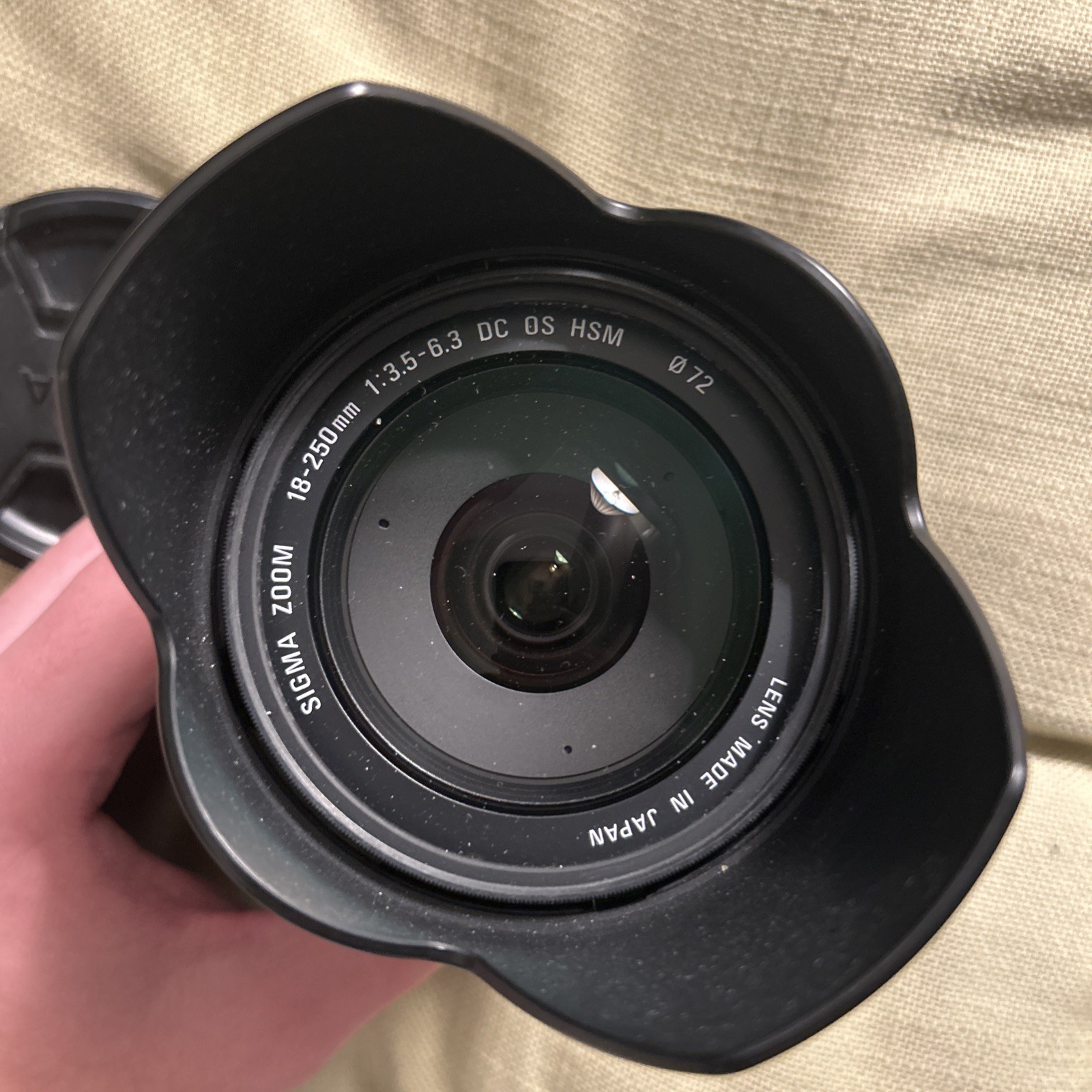 Sigma AF 18-250mm f3.5-6.3 DC Macro OS HSM Lens Pentax K