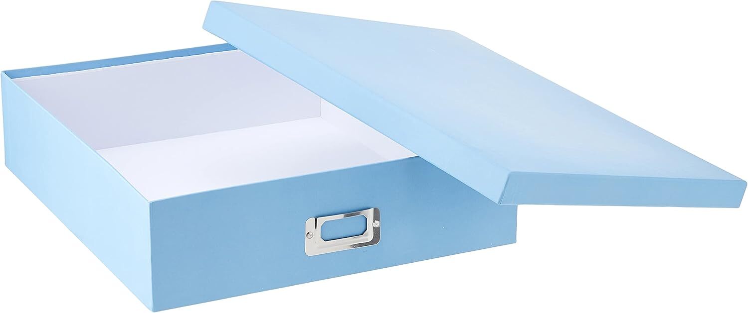 Pioneer Scrapbooking Storage Box – Sky Blue (Same Shipping Any Qty)