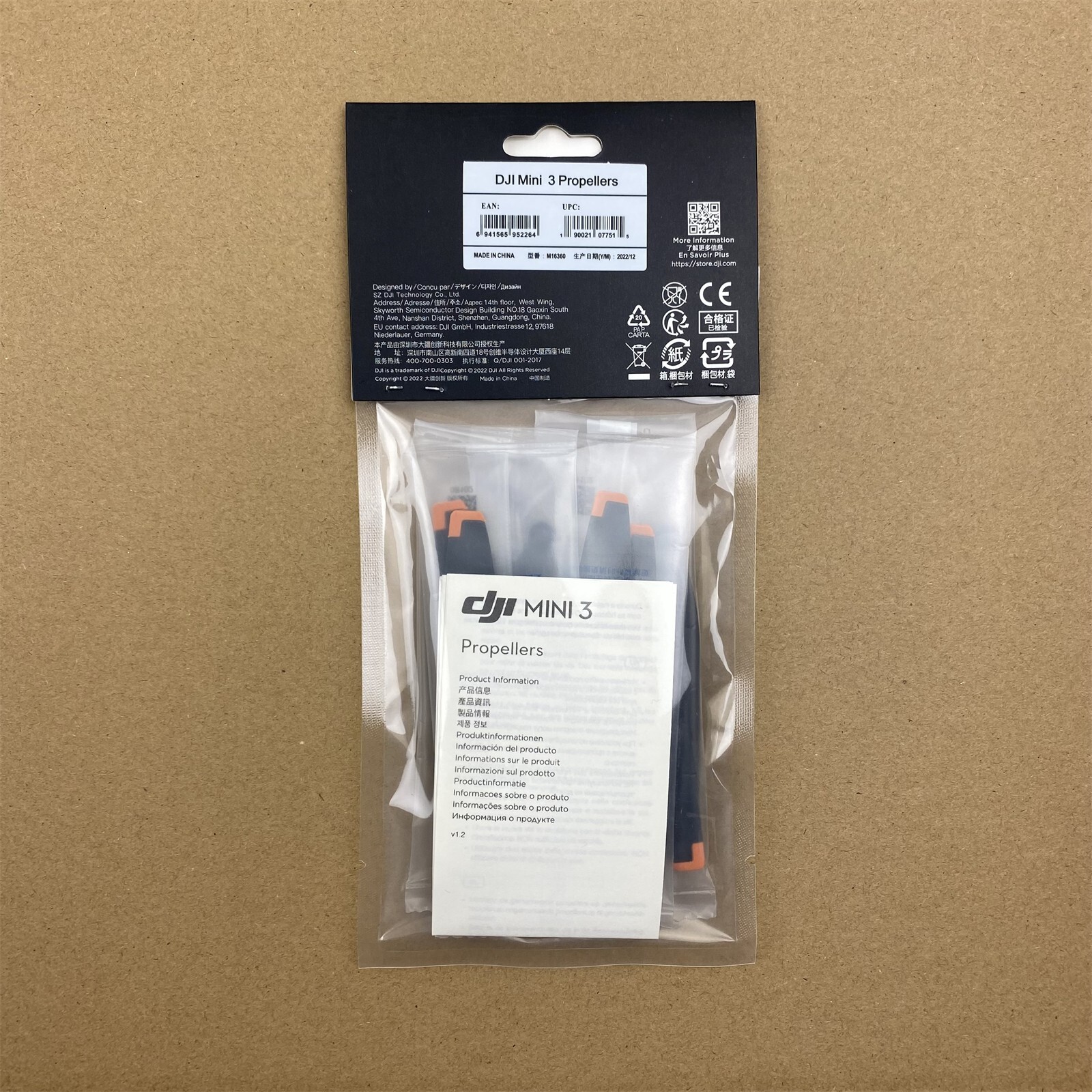 DJI Propeller Set for Mini 3/4 Pro Drone Parts & Components