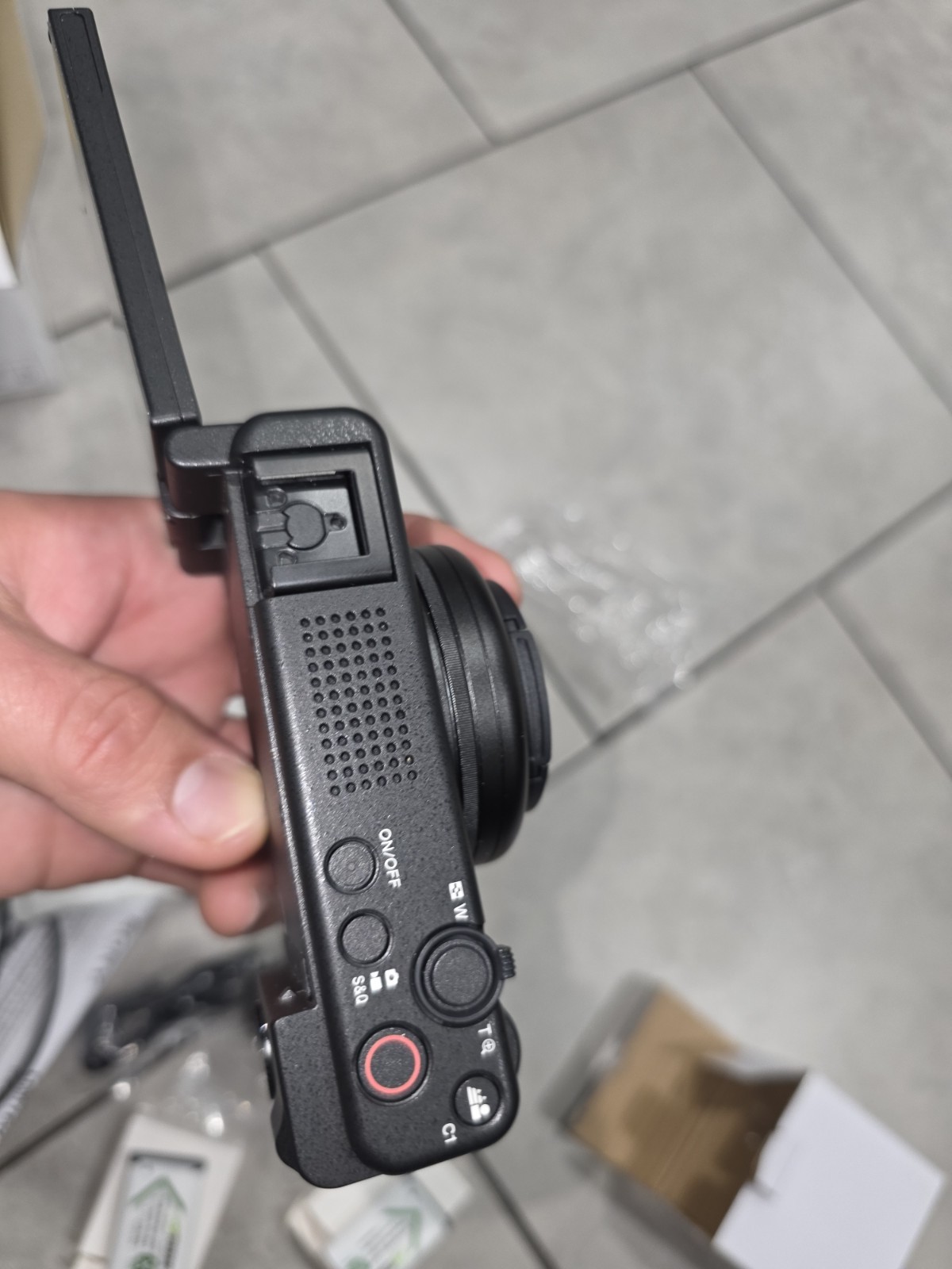 Sony ZV1F Vlog Camera for Content Creators and Vloggers Black Bundle