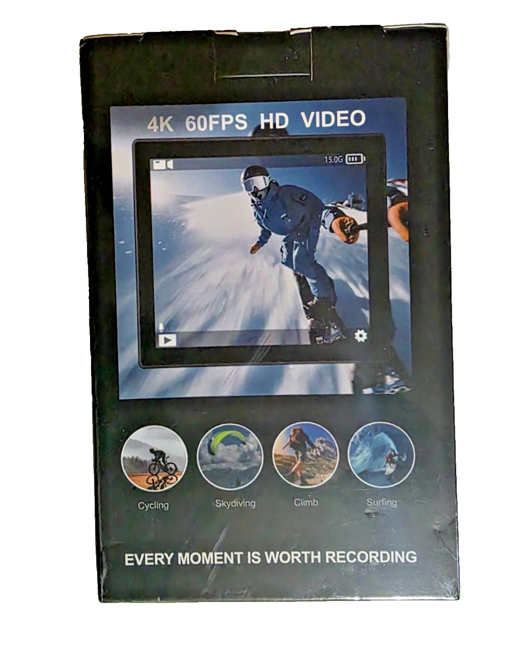Nuisk Sports Camera T70M 4K 60FPS HD Video Recording