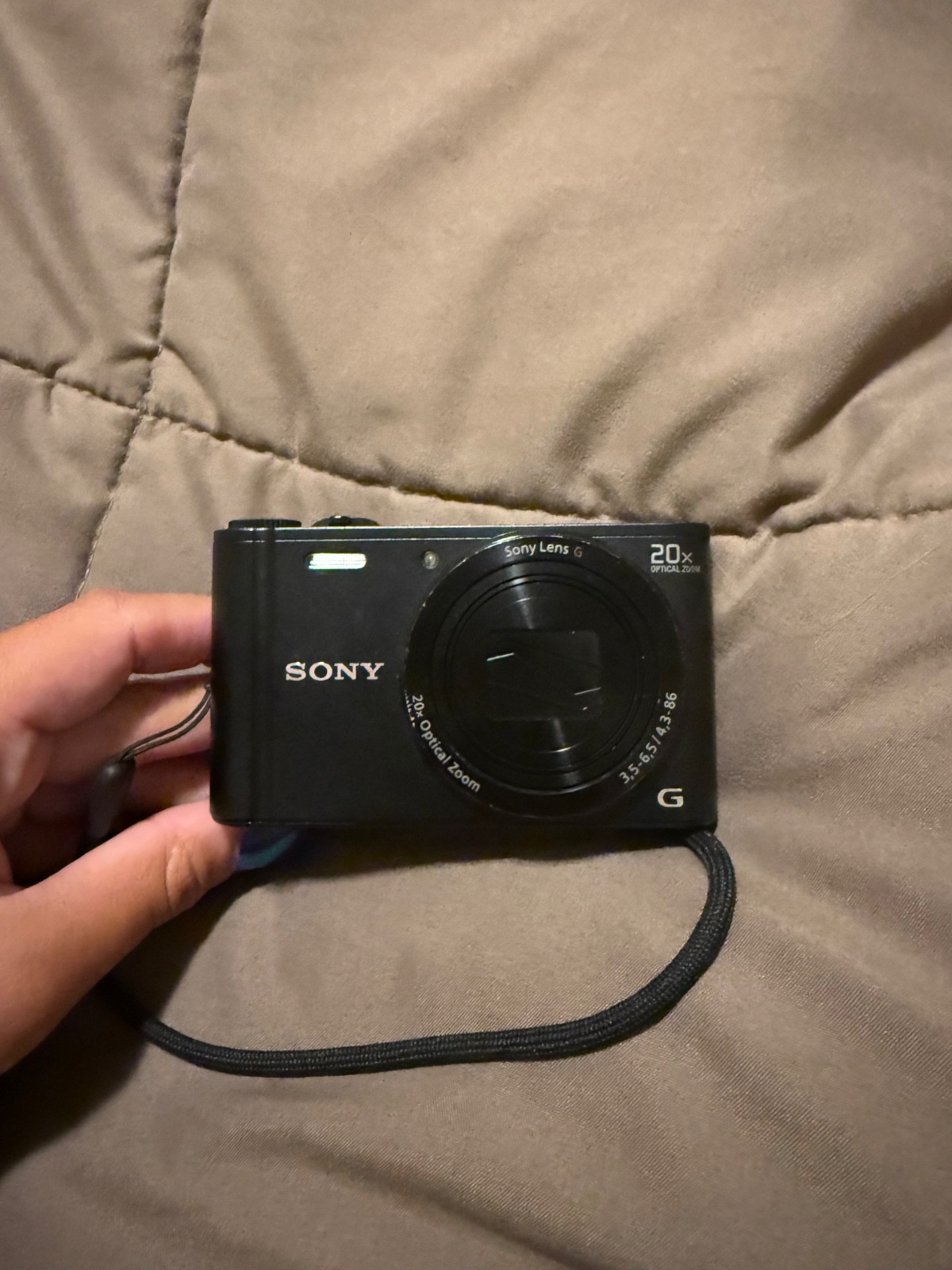 Sony Cyber-shot DSC-WX300 20.2MP Compact Digital Camera – Black