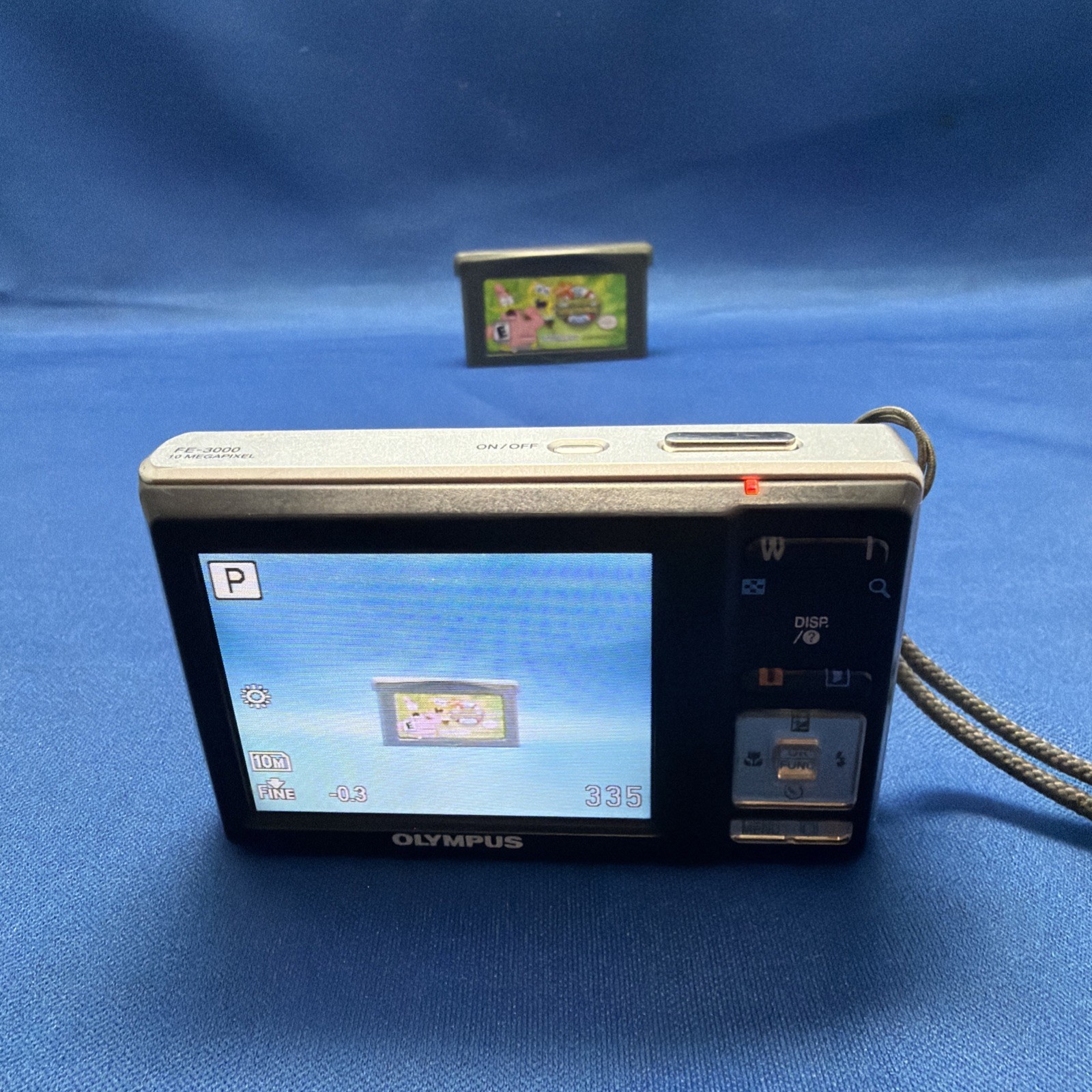Olympus Digital Camera FE-3000 10.0MP Black Tested