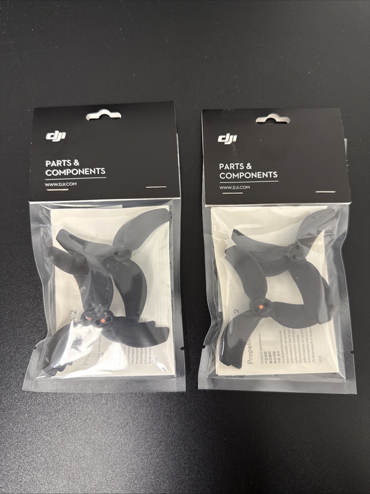 Original DJI Avata 2 Propellers – set of 4 – 2 bags, set of 8 total