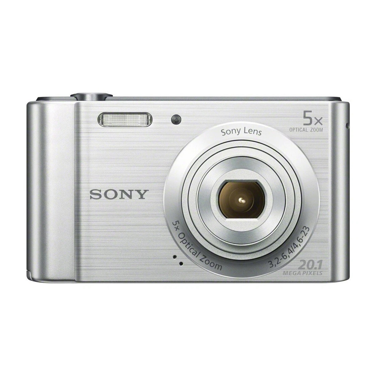 Sony Cyber-shot DSC-W800 20.1 MP 5x Optical Zoom Digital Camera Silver/ Black