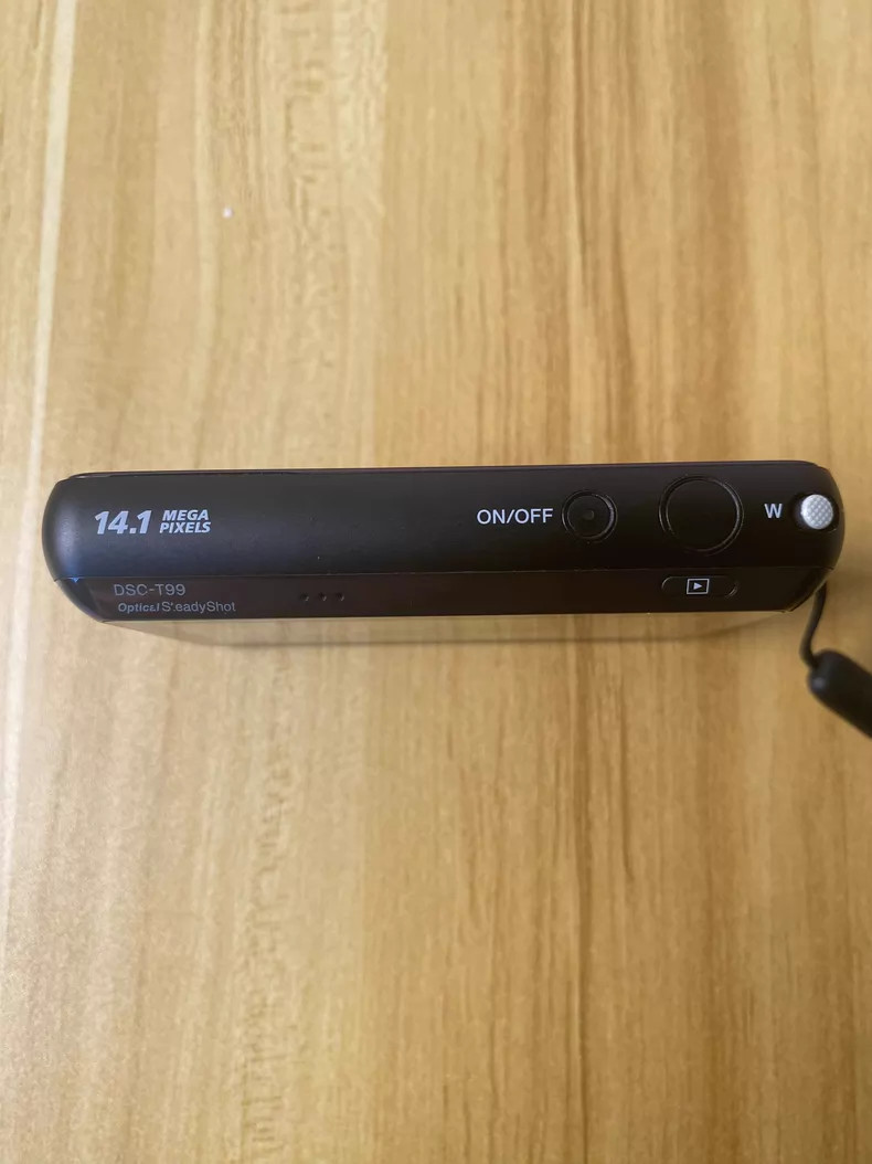 Sony Cyber-shot DSC-T99 Black 14MP 4x Zoom Touchscreen Camera English