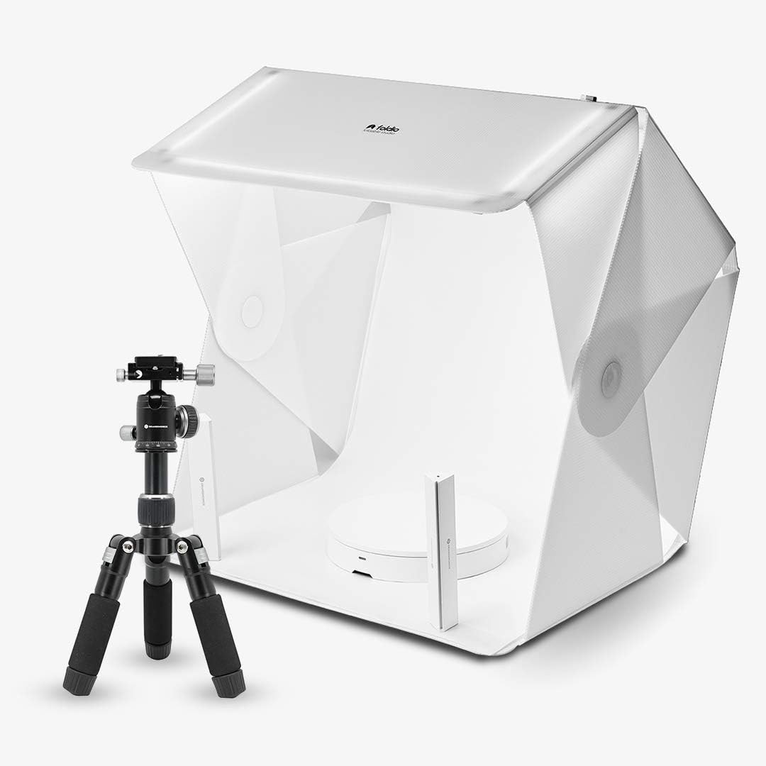 Foldio3 25 Photo Box with Halo Bars Tripod