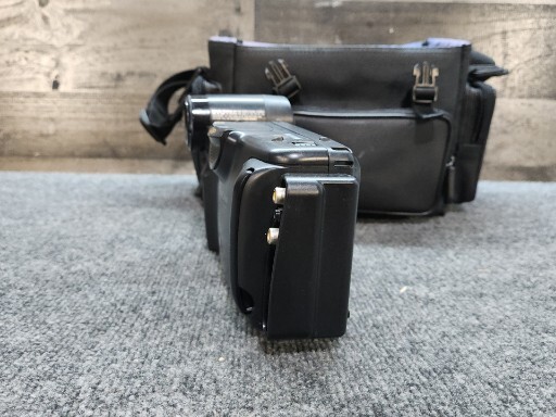 Sharp View cam Hi Fi Monaural VL-E7 No Charger w/ Geneva Camera Carry Bag