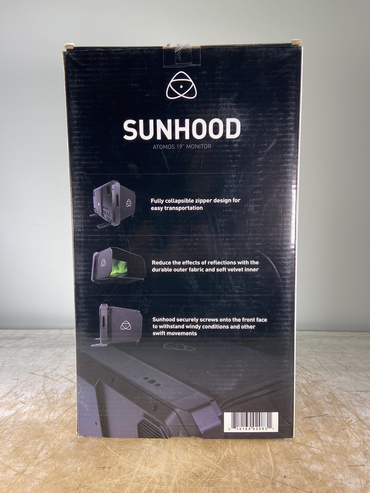 ATOMOS SUNHOOD FOR SUMO 19″ MONITOR – (NEW-OPEN BOX)